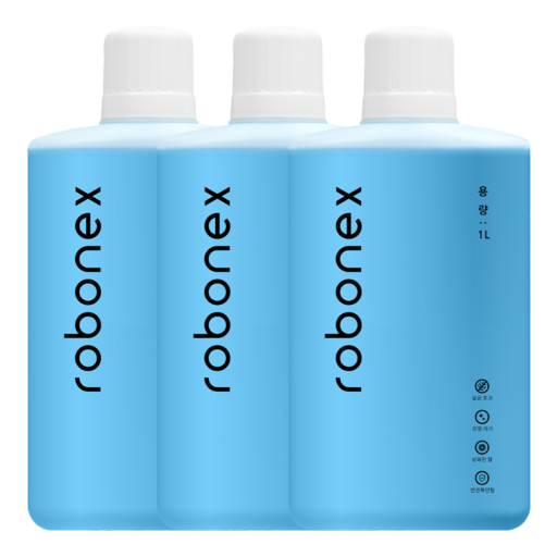 로보락 호환 세제 로봇청소기 클리너 세척액 1L 다이너 컴퍼니, 단일상품, 3개