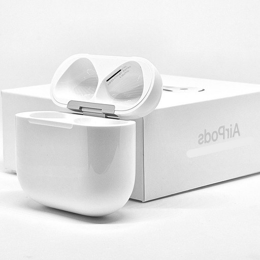 애플 에어팟 4세대 본체 일반 모델 충전케이스 에어팟4 충전기 (새제품) +철가루 스티커 포함