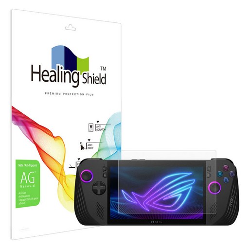 힐링쉴드 AG Nanovid 액정보호필름 세트, 에이수스 ROG Ally X, 1세트