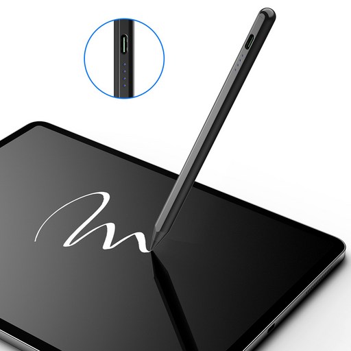 JAMJAKE 정전식 스타일러스 스마트 터치펜 아이패드 & 스마트폰 99% 기종 자석 부착 + 정전기 방지 장갑 Q77