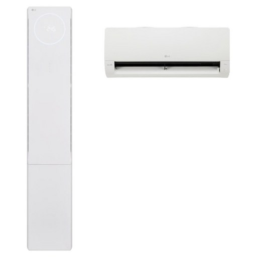 LG전자 인버터 56.9㎡(17.2평) + 18.7㎡(5.7평) 휘센 오브제컬렉션 뷰2 2 in 1 2시리즈 멀티형 에어컨 방문설치