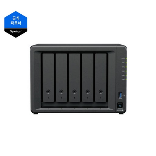Synology(시놀로지) NAS DS1525+ (하드미포함) 5베이, 타워형, 3년 보증